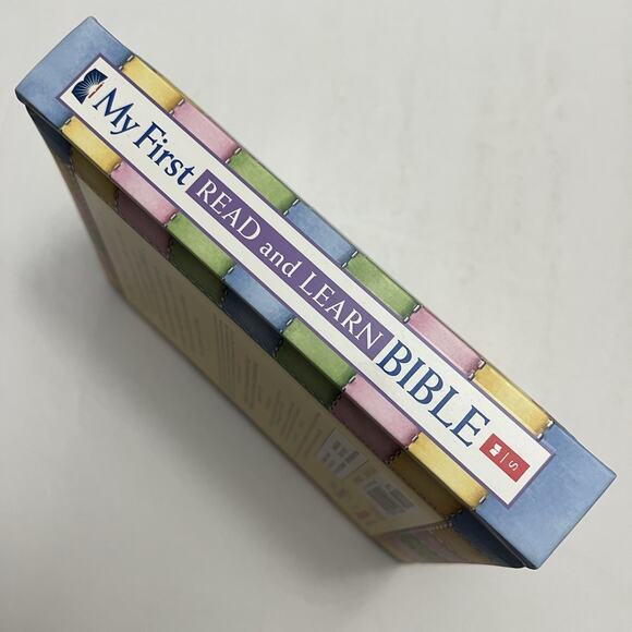 My First Read and Learn Bible Board book Hardcover 2006 - Picture 5 of 5